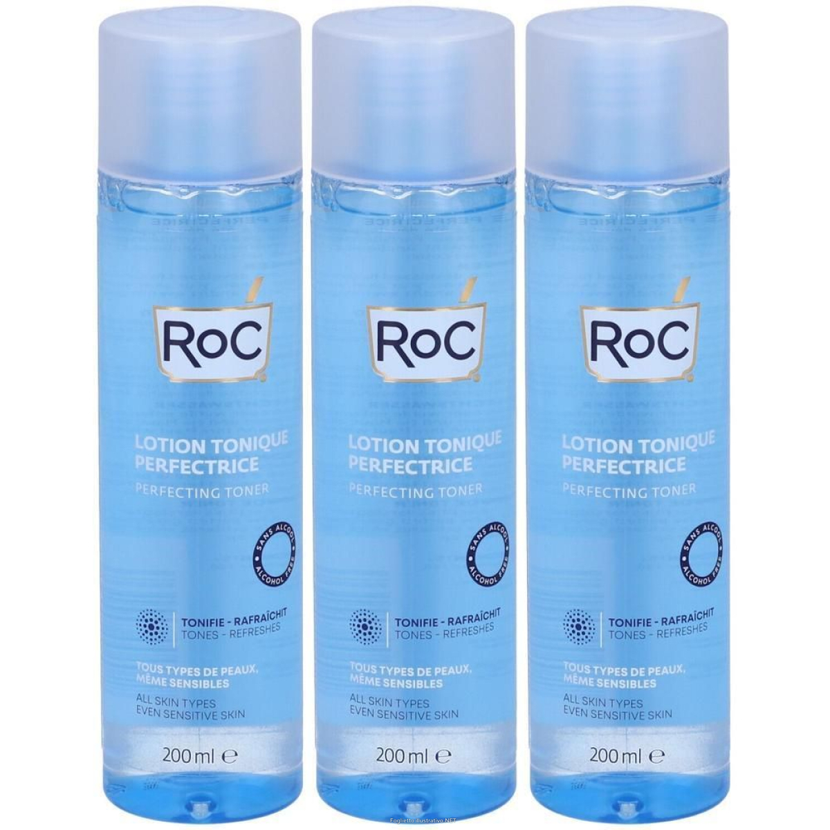 Cerca Offerte di roc lotion tonique perfectrice 3x200 ml e acquista online