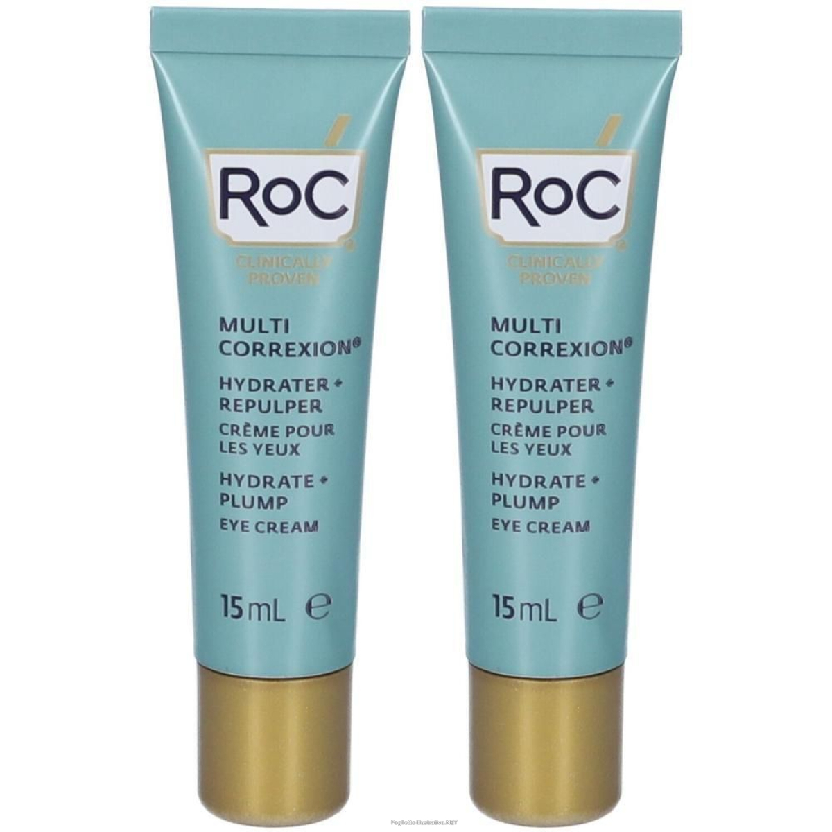 Cerca Offerte di roc® multi correxion® hydrate & plump eye cream 2x15 ml crema e acquista online
