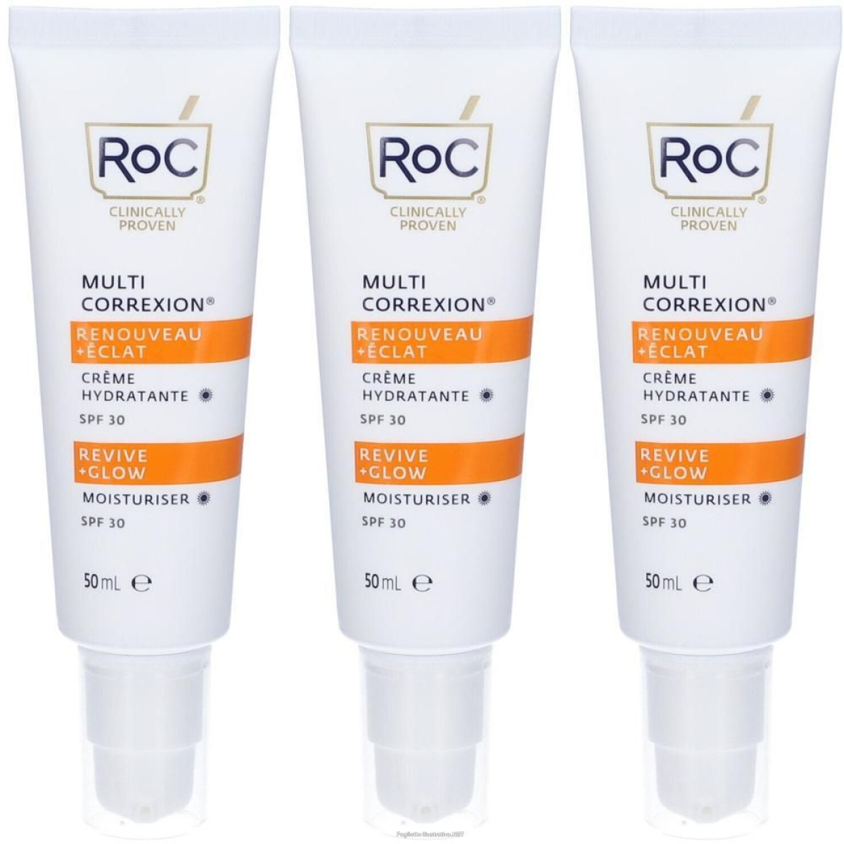 Cerca Offerte di roc multi correxion revive + glow crema idratante spf30 50 ml e acquista online