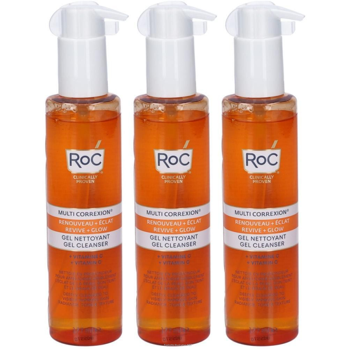 Cerca Offerte di roc multi correxion® revive + glow gel cleanser 3x1 st e acquista online
