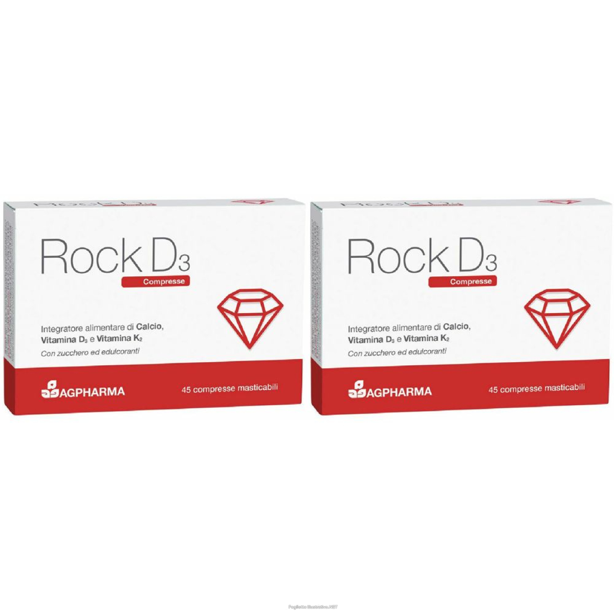 Cerca Offerte di rock d3 set da 2 2x45 pz compresse e acquista online