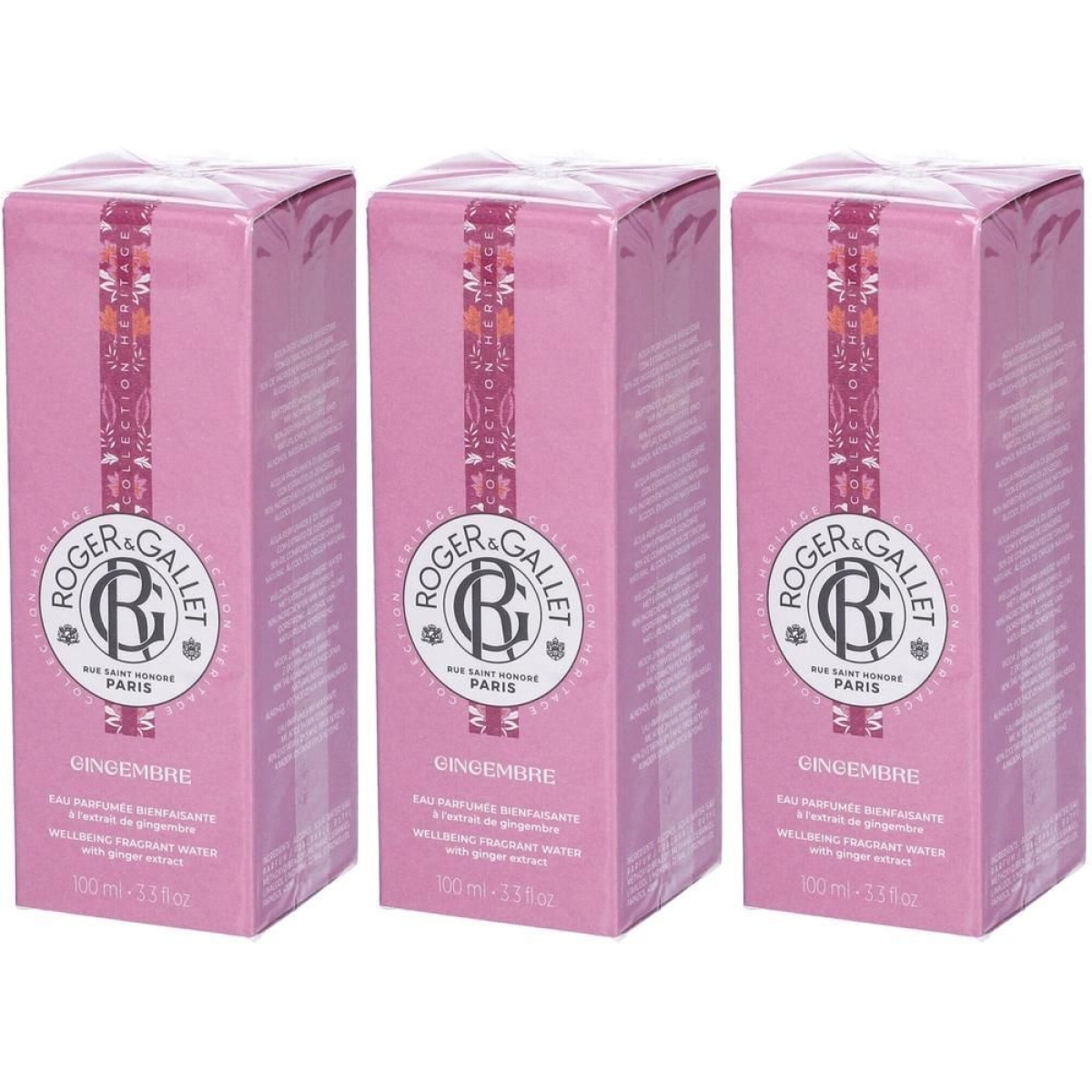 Cerca Offerte di Roger&gallet acqua profumata di benessere gingembre 3x100 ml e acquista online