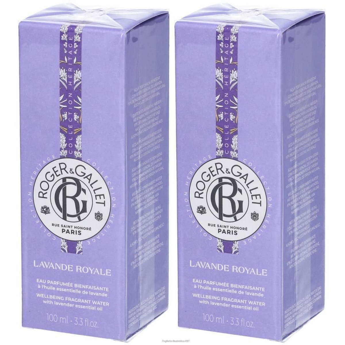 Cerca Offerte di roger&gallet acqua profumata di benessere lavande royale 2x100 ml e acquista online