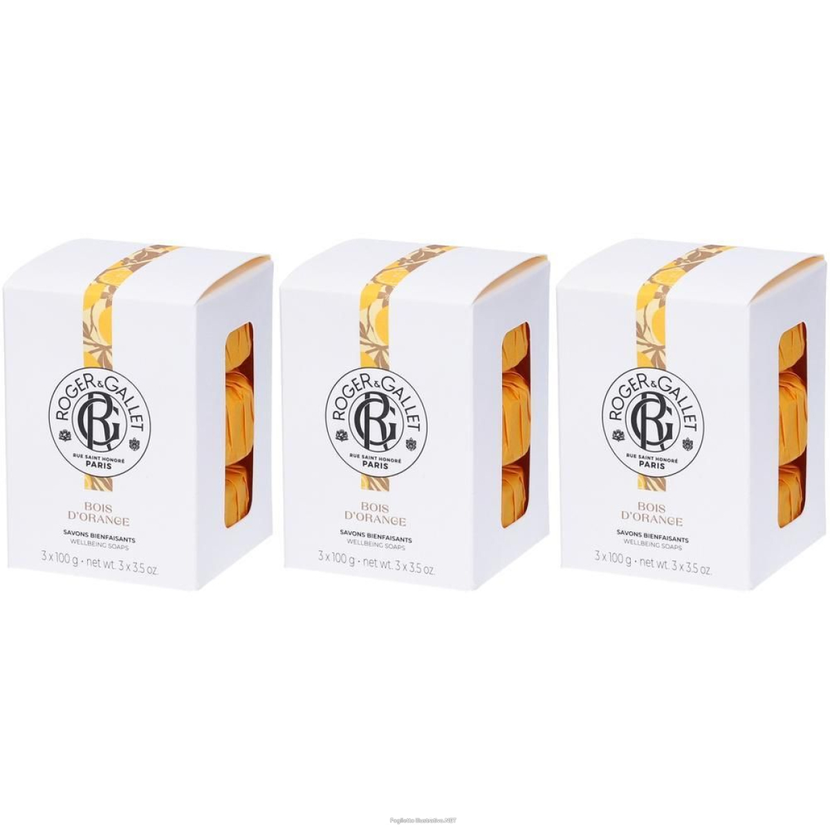 Cerca Offerte di roger&gallet bois d'orange box saponette 3 pezzi 3x300 g e acquista online