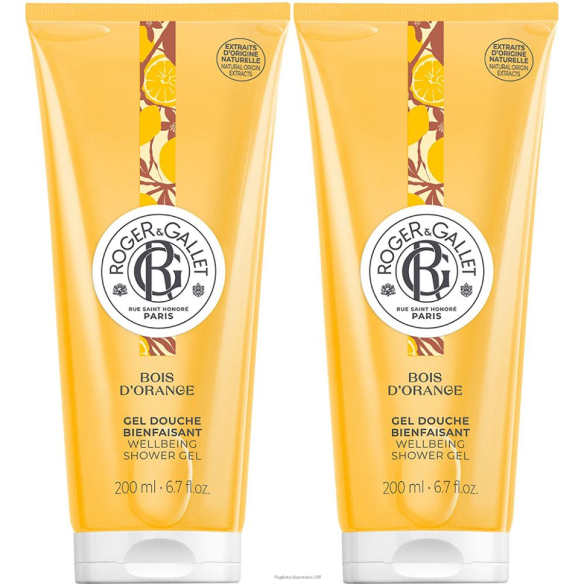 Cerca Offerte di roger&gallet bois d'orange - gel doccia di benessere set da 2 2x200 ml e acquista online