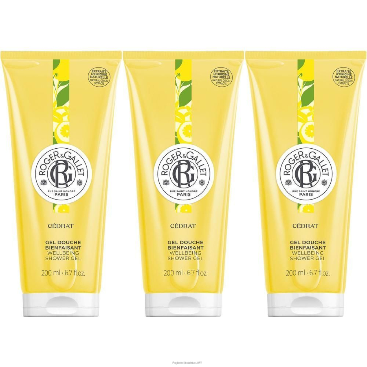 Cerca Offerte di roger&gallet cedrat - gel doccia di benessere 3x200 ml e acquista online