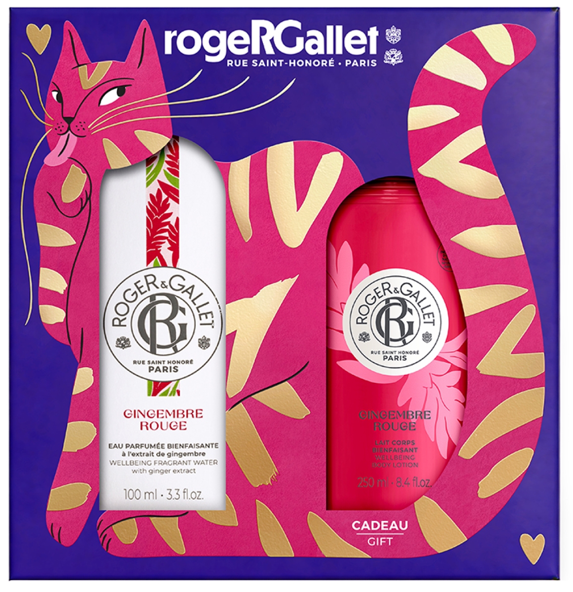 Cerca Offerte di Roger&gallet - cofanetto natale gingembre rouge acqua profumata + latte corpo confezione 2 pezzi e acquista online
