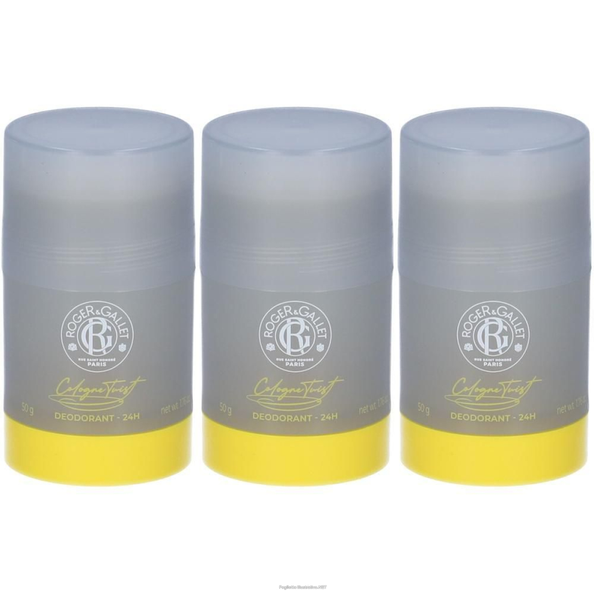 Cerca Offerte di roger&gallet cologne twist deodorante stick 3x50 g e acquista online