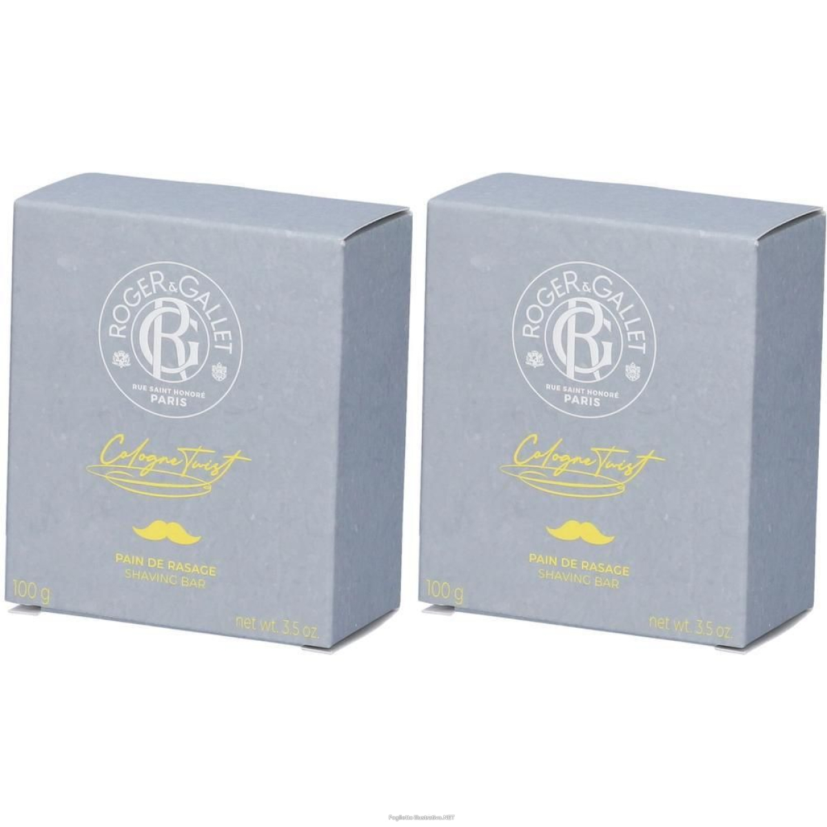 Cerca Offerte di roger&gallet cologne twist saponetta rasatura 2x100 g e acquista online