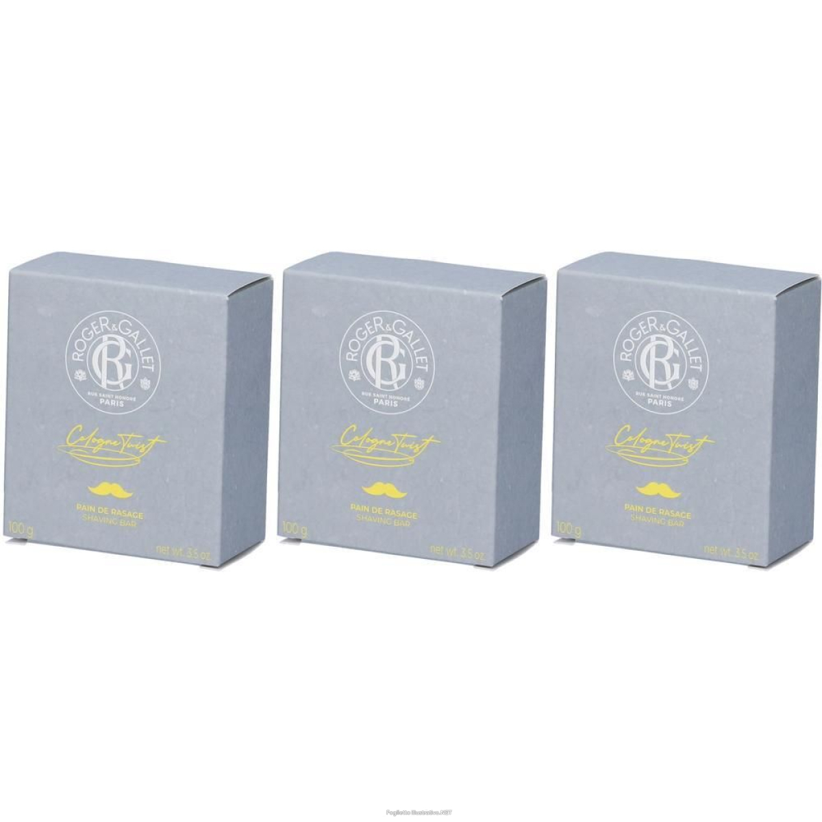 Cerca Offerte di roger&gallet cologne twist saponetta rasatura 3x100 g e acquista online