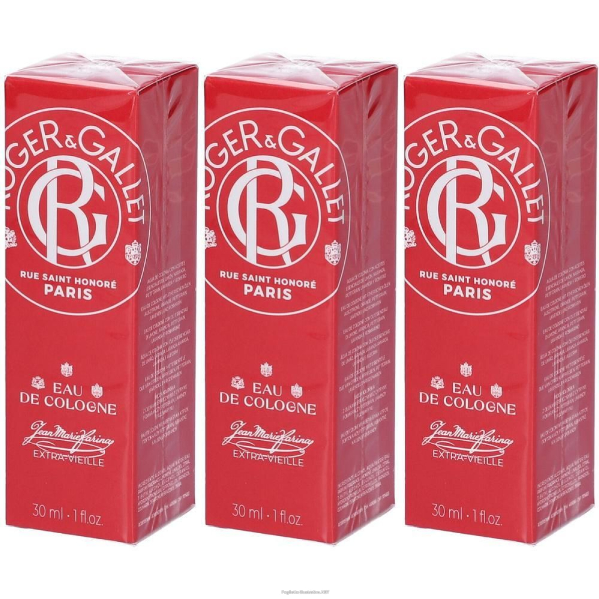 Cerca Offerte di roger&gallet eau de cologne jean marie farina 3x30 ml e acquista online