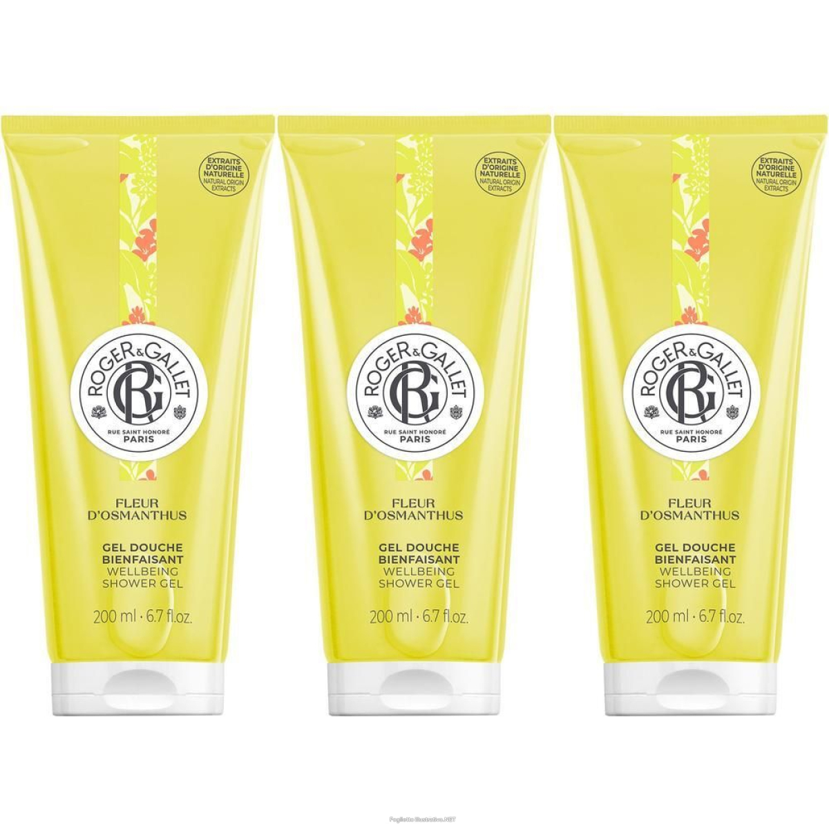 Cerca Offerte di roger&gallet fleur d'osmanthus - gel doccia di benessere 3x200 ml e acquista online