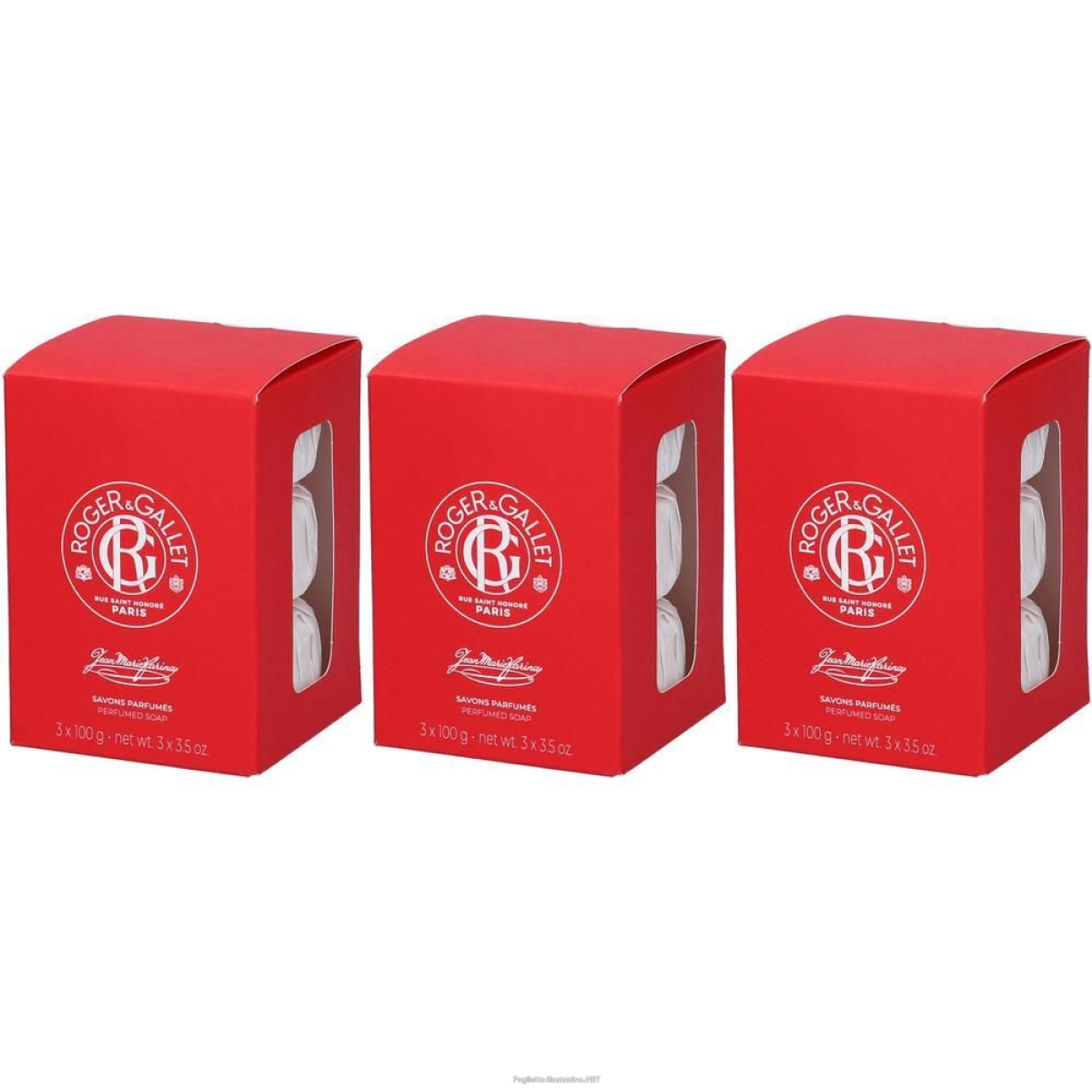 Cerca Offerte di roger&gallet jean marie farina box saponette 3x3x100 g e acquista online