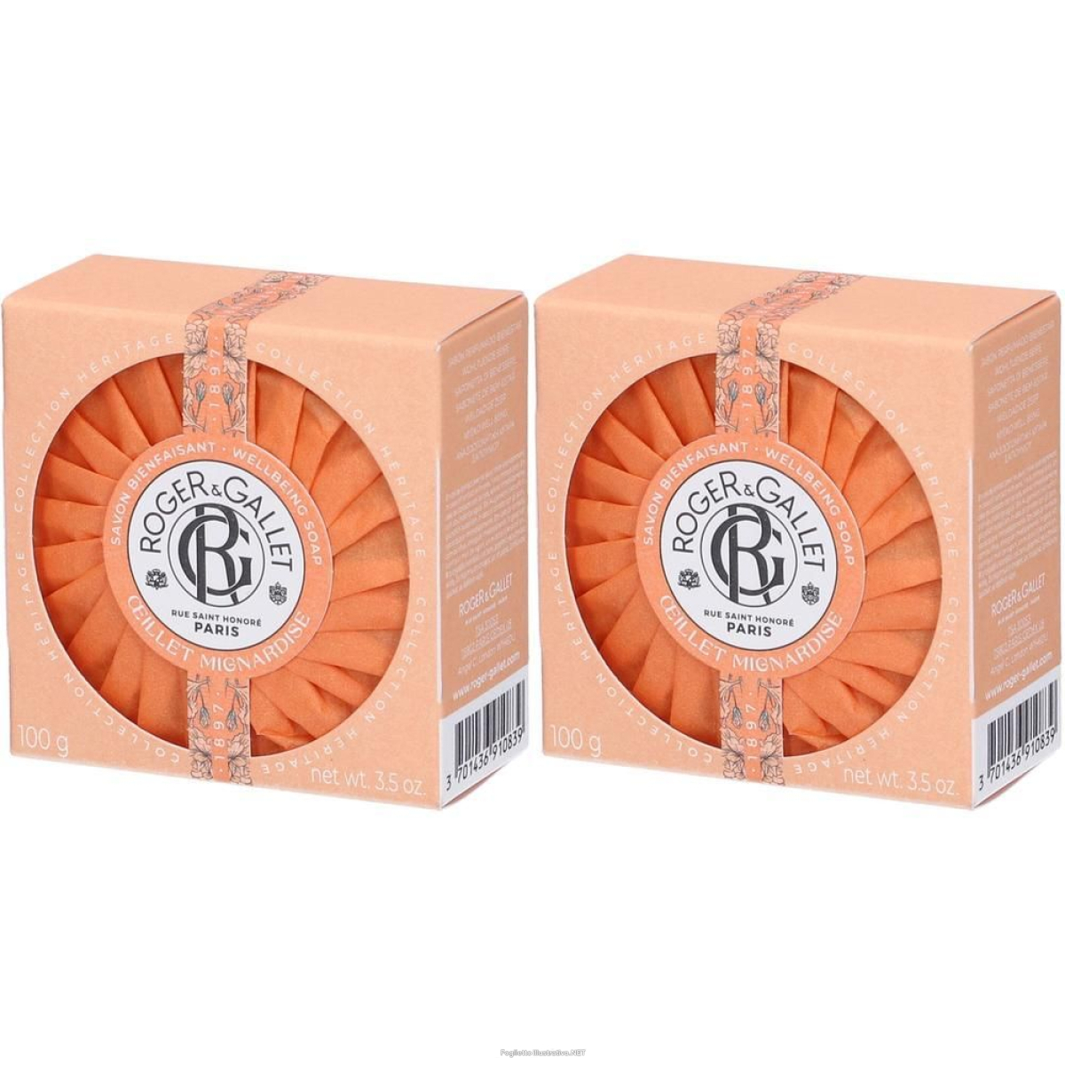 Cerca Offerte di roger&gallet saponetta di benessere Œillet mignardise 100 g e acquista online