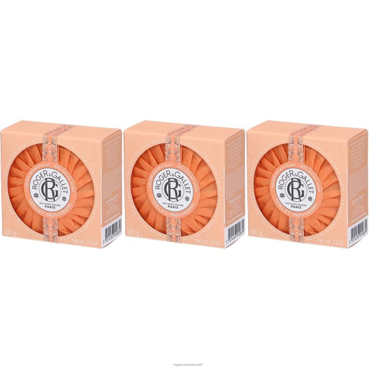 Cerca Offerte di roger&gallet saponetta di benessere Œillet mignardise 100 g e acquista online