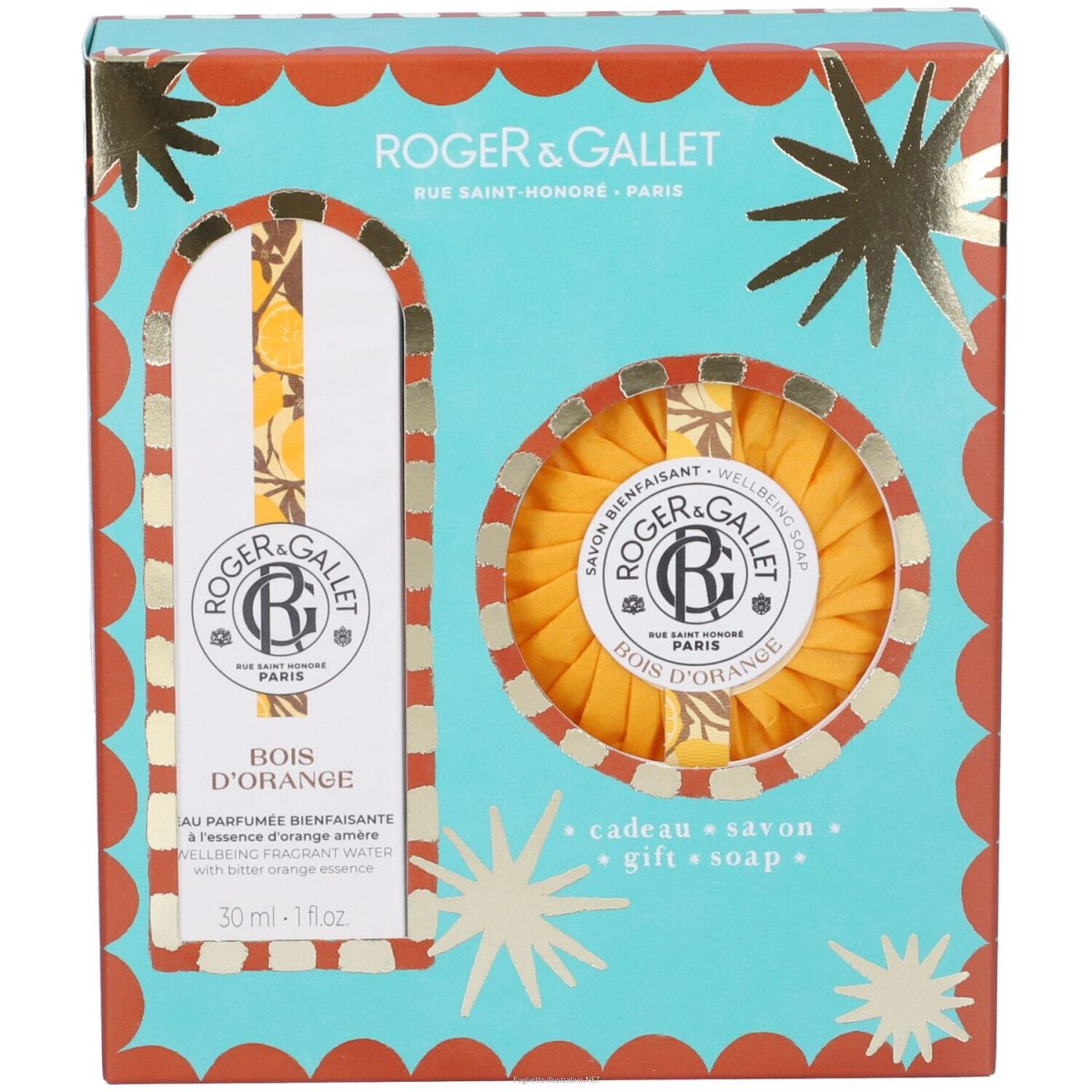 Cerca Offerte di roger&gallet set natale bois d'orange eau de parfum 30 ml + saponetta 100 g 25 e acquista online