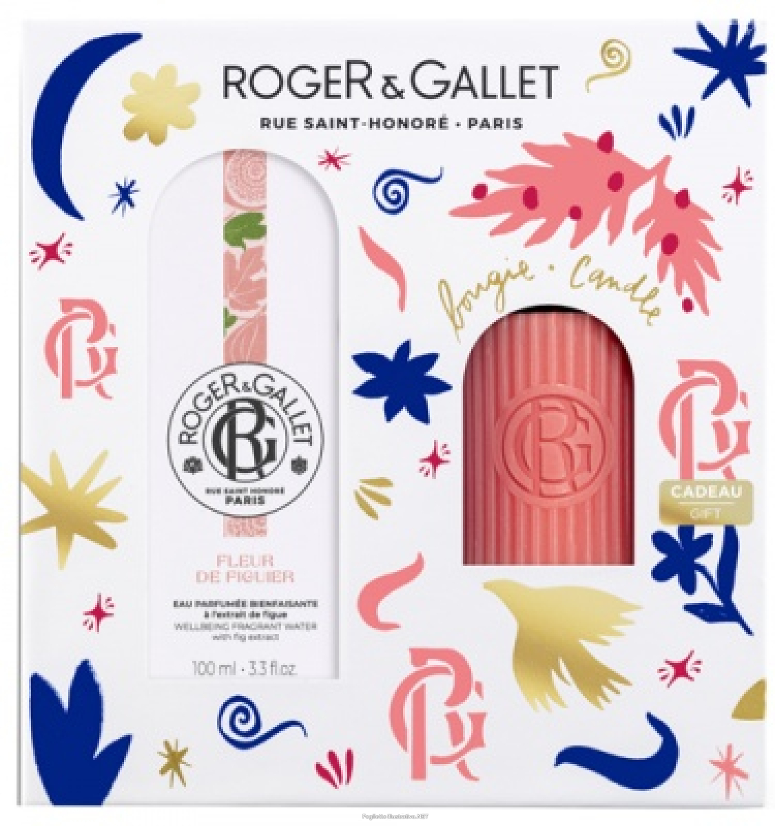 Cerca Offerte di roger&gallet set natale fdf eau de toilette 100 ml + candela e acquista online