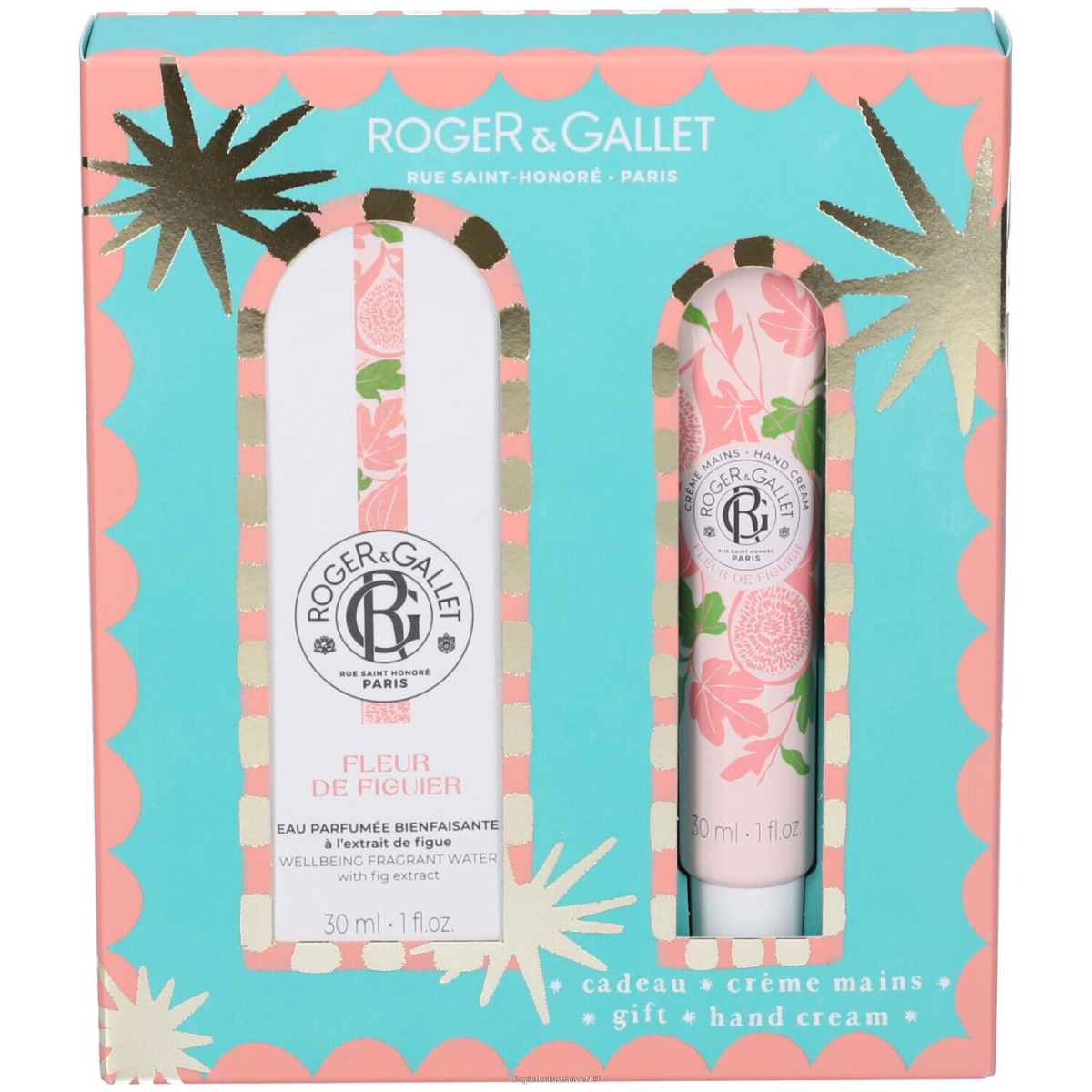 Cerca Offerte di roger&gallet set natale fleur de figuier eau de parfum 30 ml + crema mani 30 ml 25 e acquista online