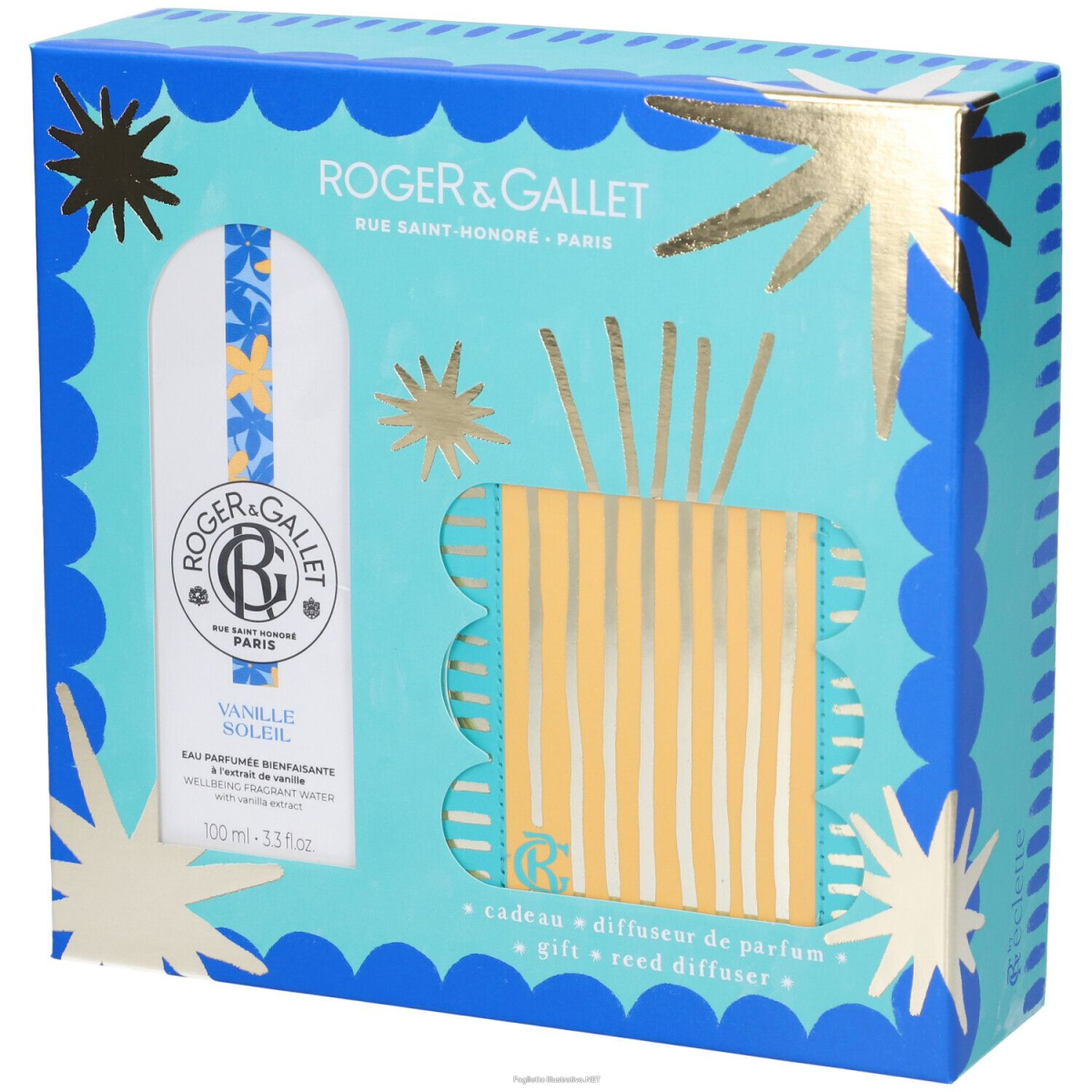 Cerca Offerte di roger&gallet set natale vanille soleil eau de toilette 100 ml + diffusore ambiente 25 ml 25 e acquista online