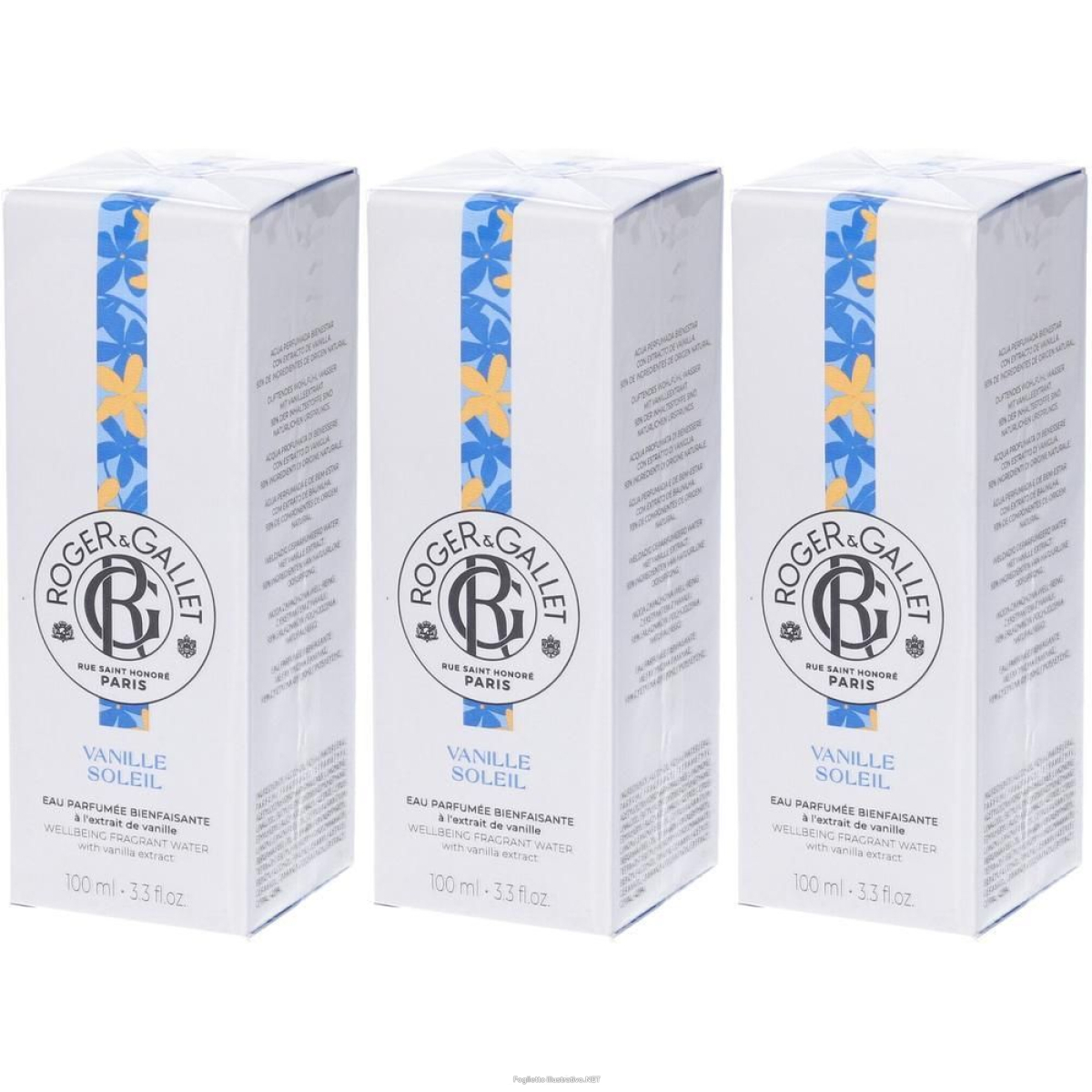 Cerca Offerte di roger&gallet vanille soleil acqua profumata 100ml 3x100 ml e acquista online