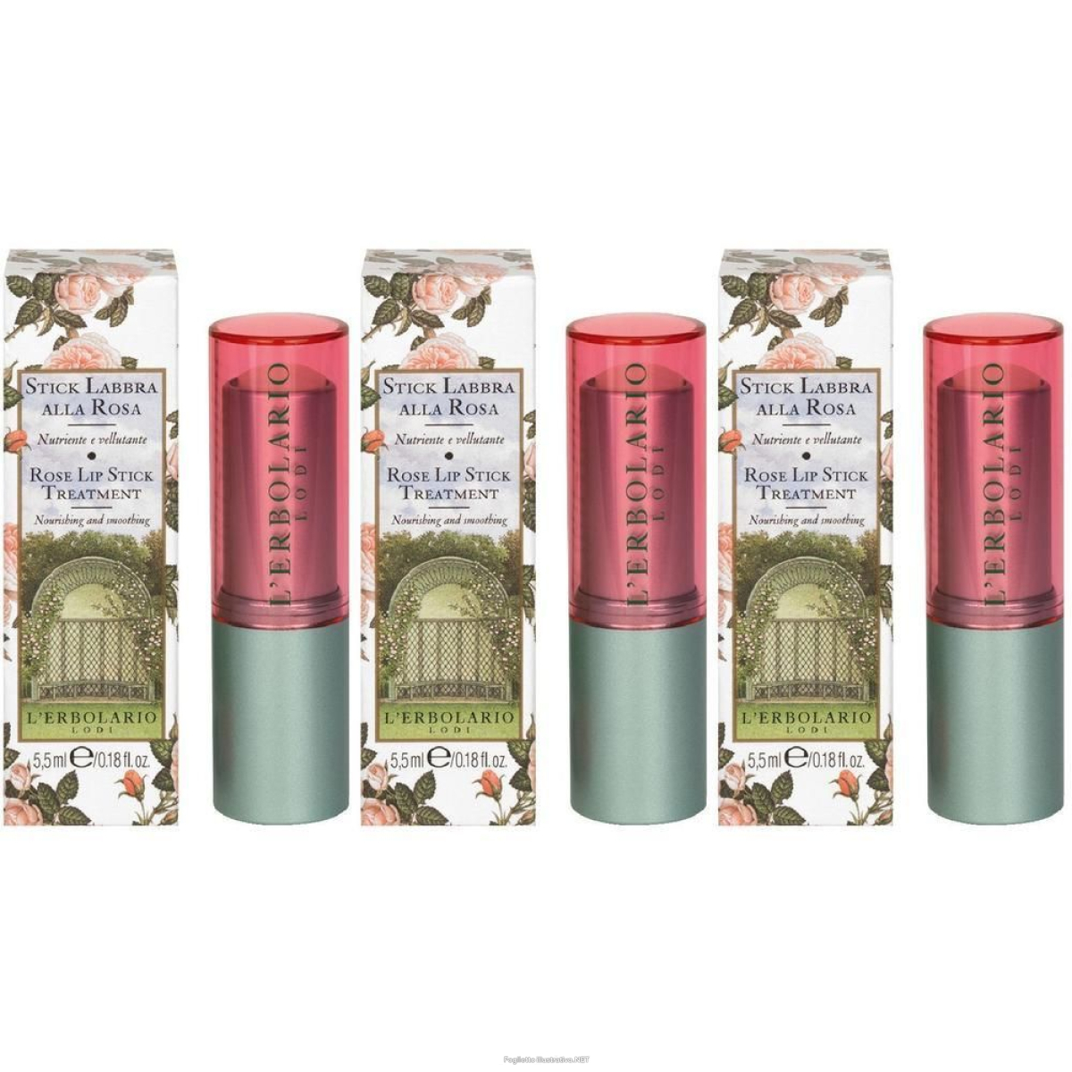 Cerca Offerte di rosa stick labbra alla 5,5 ml 3x5,5 ml rossetto e acquista online