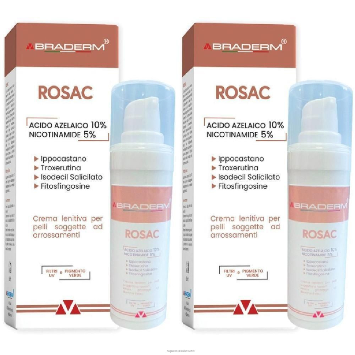 Cerca Offerte di rosac 30ml braderm 2x30 ml soluzione e acquista online