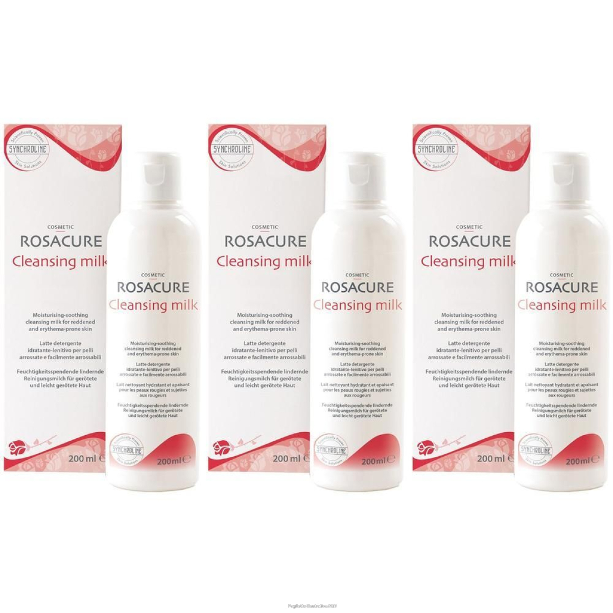 Cerca Offerte di rosacure cleansing milk 200 ml 3x200 ml e acquista online
