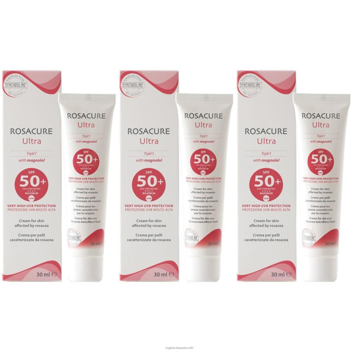 Cerca Offerte di Rosacure Ultra Crema SPF50+ 3x30 ml e acquista online