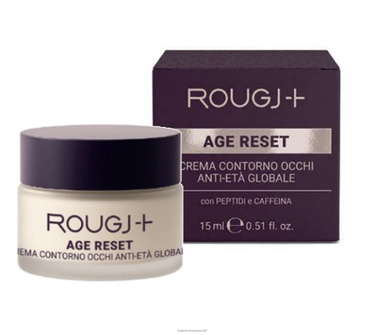 Cerca Offerte di rougj+ age reset crema contorno occhi anti-età globale con peptidi e caffeina 15ml e acquista online