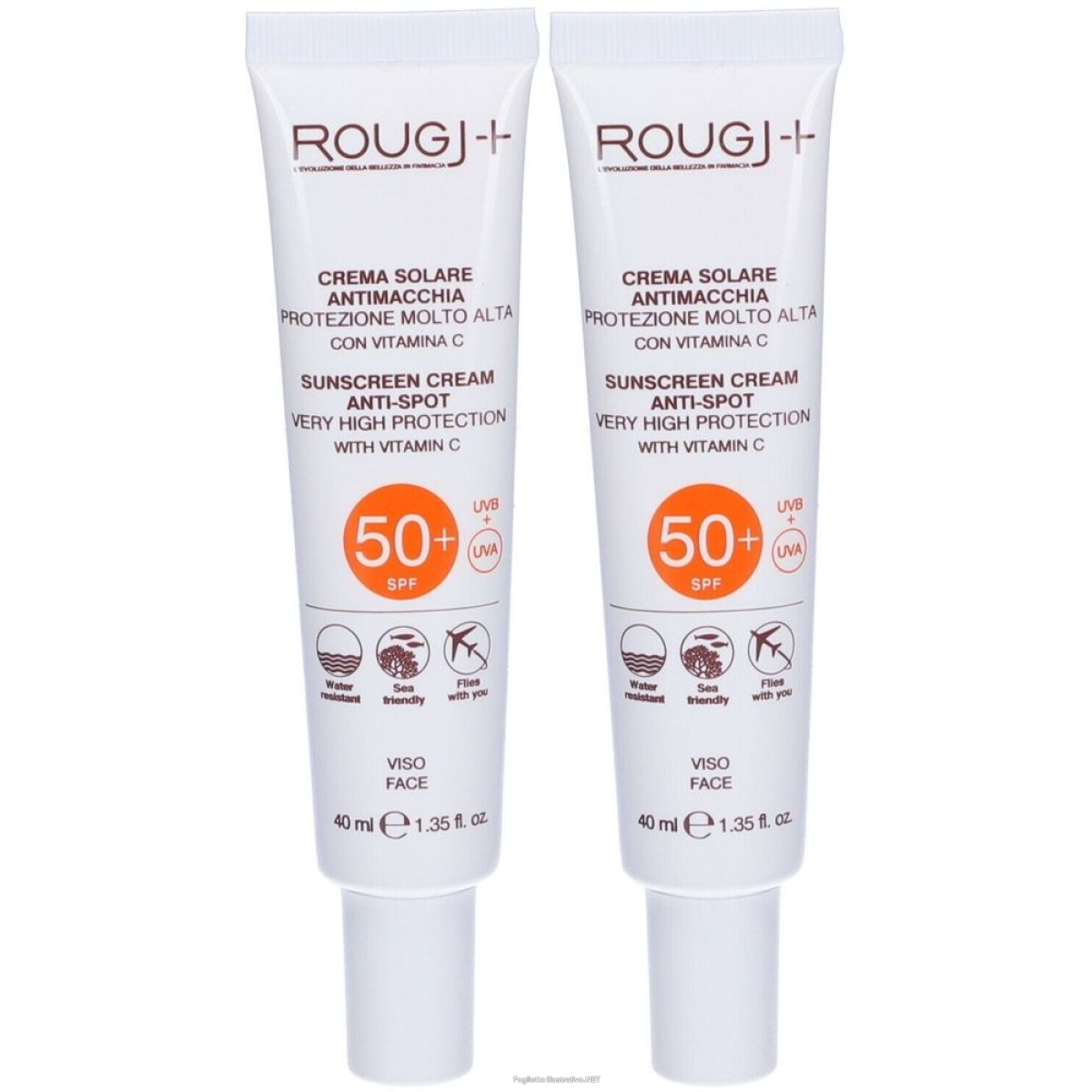Cerca Offerte di rougj+ crema solare antimacchia protezione molto alta spf 50+ set da 2 e acquista online