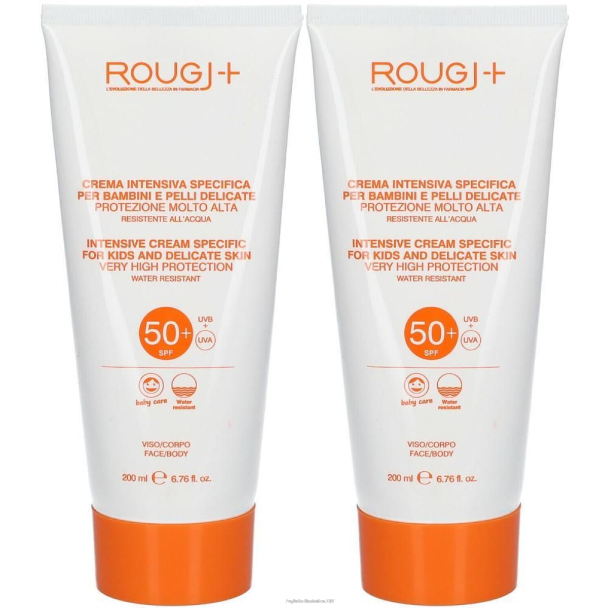 Cerca Offerte di rougj crema solare kids spf50+ 2x200 ml e acquista online