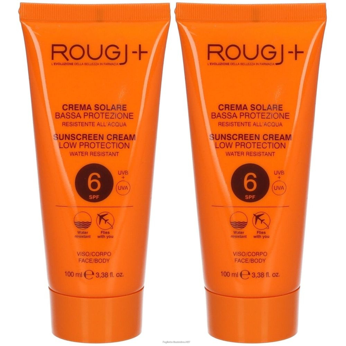 Cerca Offerte di rougj crema solare spf6 set da 2 2x100 ml solare e acquista online