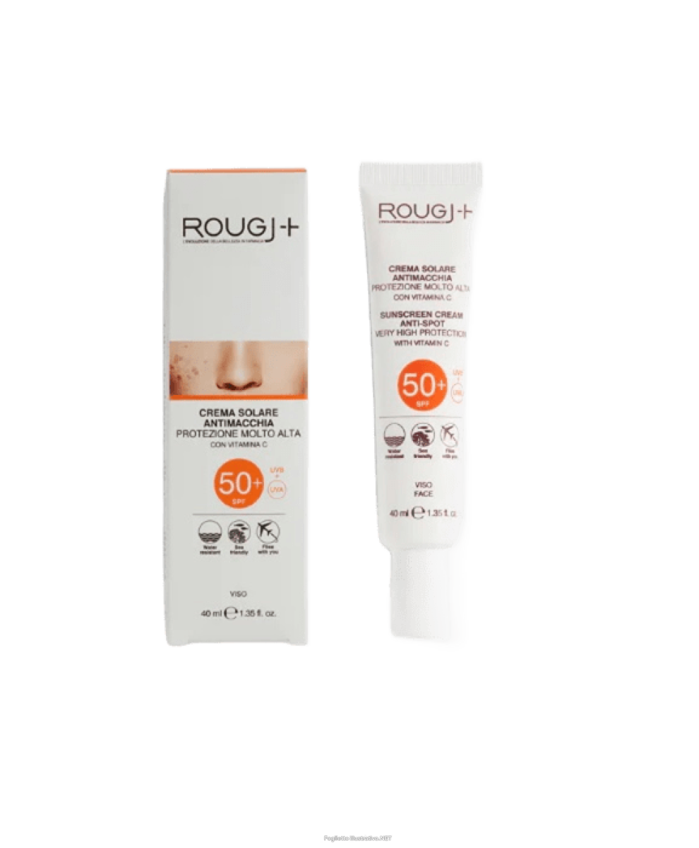 Cerca Offerte di rougj+ crema solare viso antimacchia spf 50+ protezione molto alta 40ml e acquista online