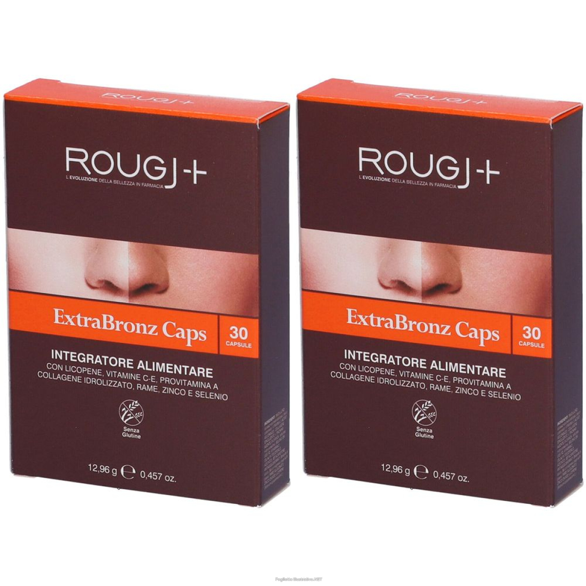 Cerca Offerte di rougj+ extrabronze caps integratore alimentare set da 2 2x30 pc capsul e acquista online