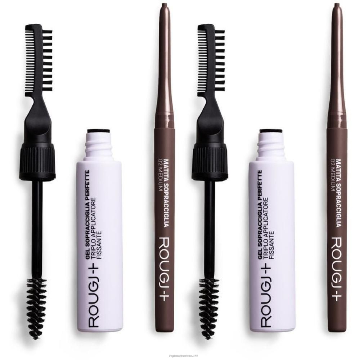Cerca Offerte di rougj kit sopracciglia perfette 03 dark 2x1 st e acquista online