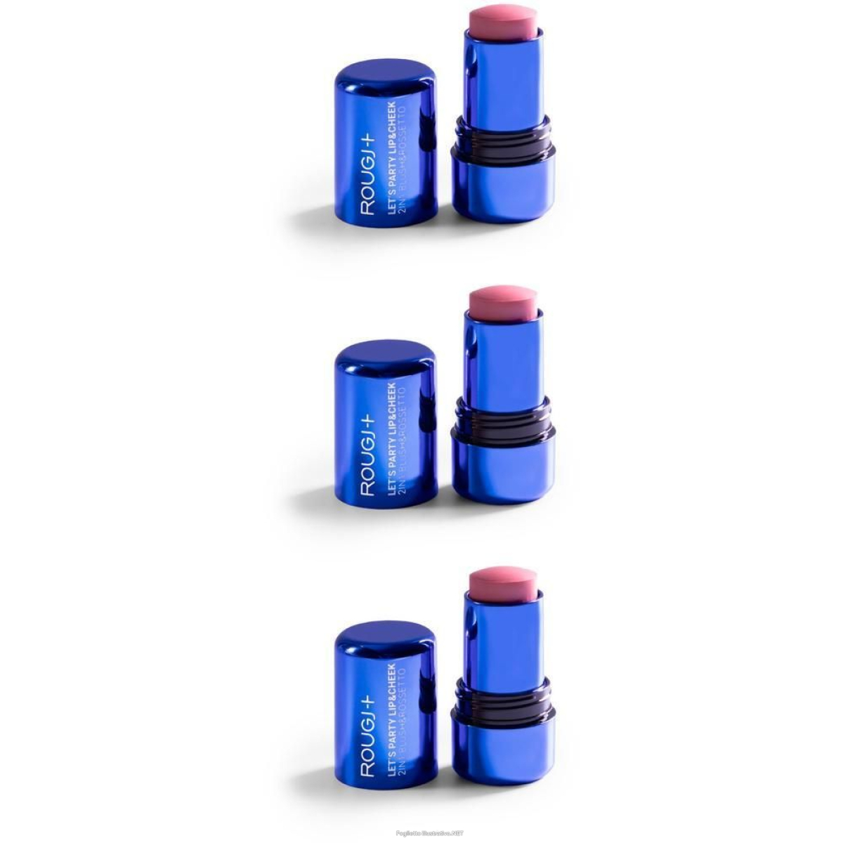 Cerca Offerte di rougj let’s party lip&cheek 2in1 rosa 3x1 st e acquista online