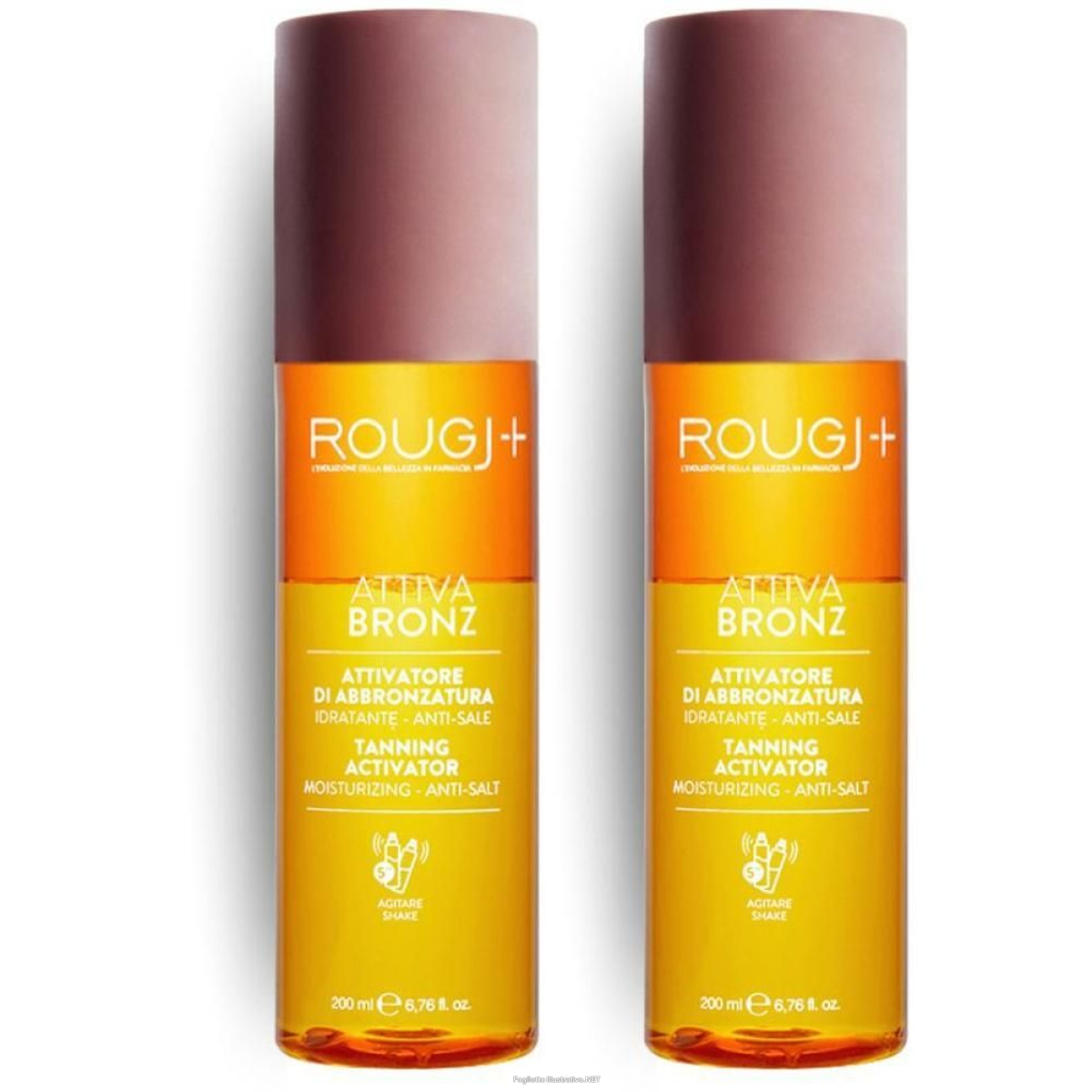 Cerca Offerte di rougj lozione bifasica con attivatore di abbronzatura 2x200 ml e acquista online