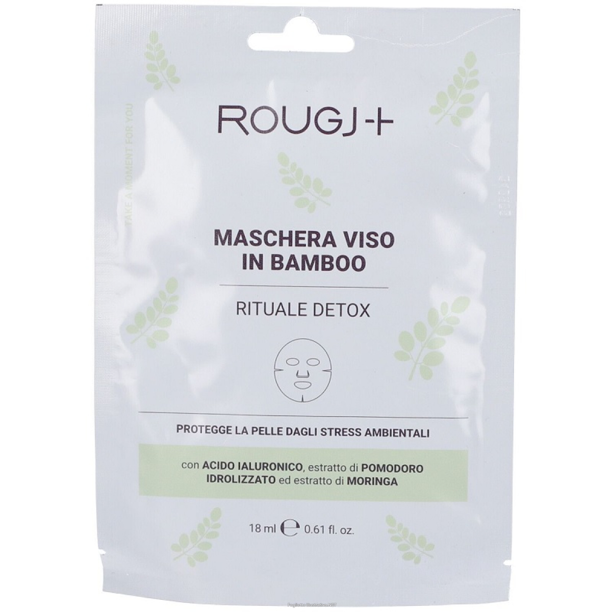 Cerca Offerte di rougj+ maschera viso in bamboo rituale detox protegge la pelle dagli stress ambientali 18ml e acquista online