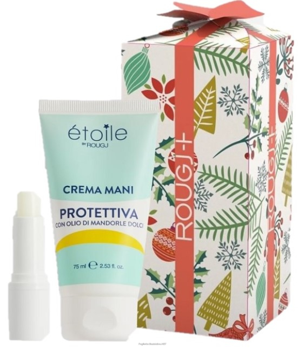 Cerca Offerte di rougj+ protezione e comfort cofanetto di natale 03 con crema mani protettiva 75ml + burro labbra volumizzante e acquista online