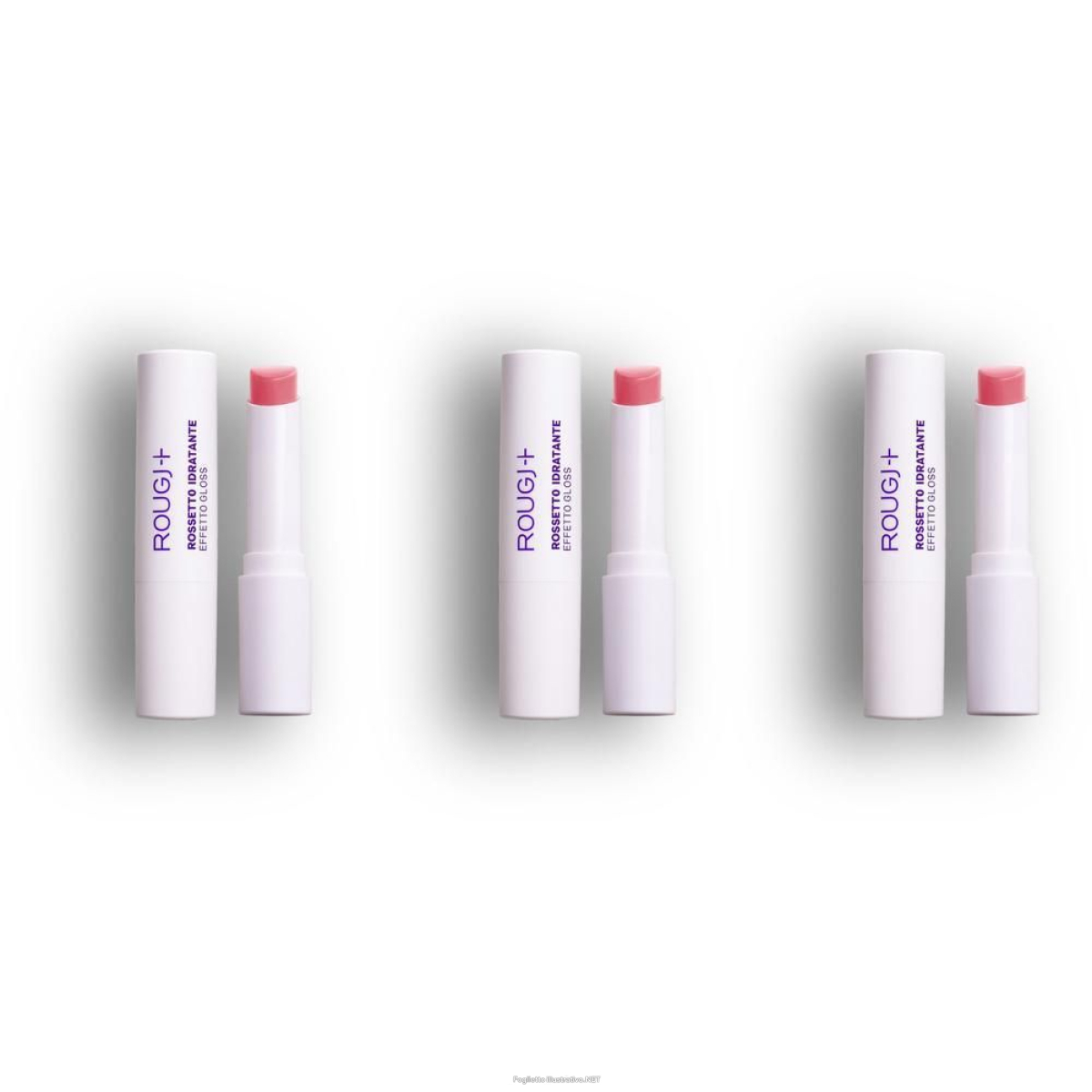 Cerca Offerte di rougj rossetto idratante effetto gloss 01light rose 3x1 st e acquista online