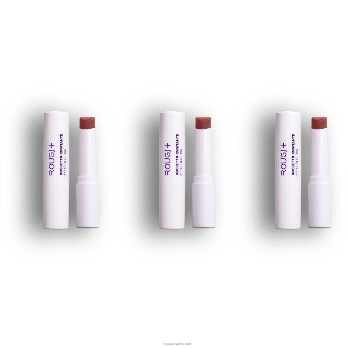 Cerca Offerte di rougj rossetto idratante effetto gloss 03 nude rose 3x1 st e acquista online