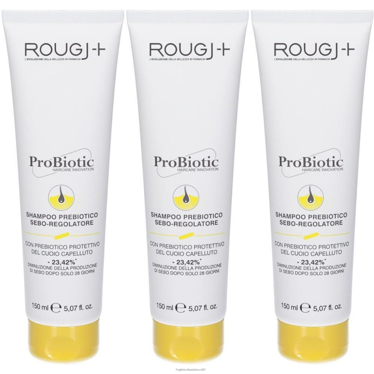 Cerca Offerte di rougj shampoo anti-sebo 3x150 ml e acquista online