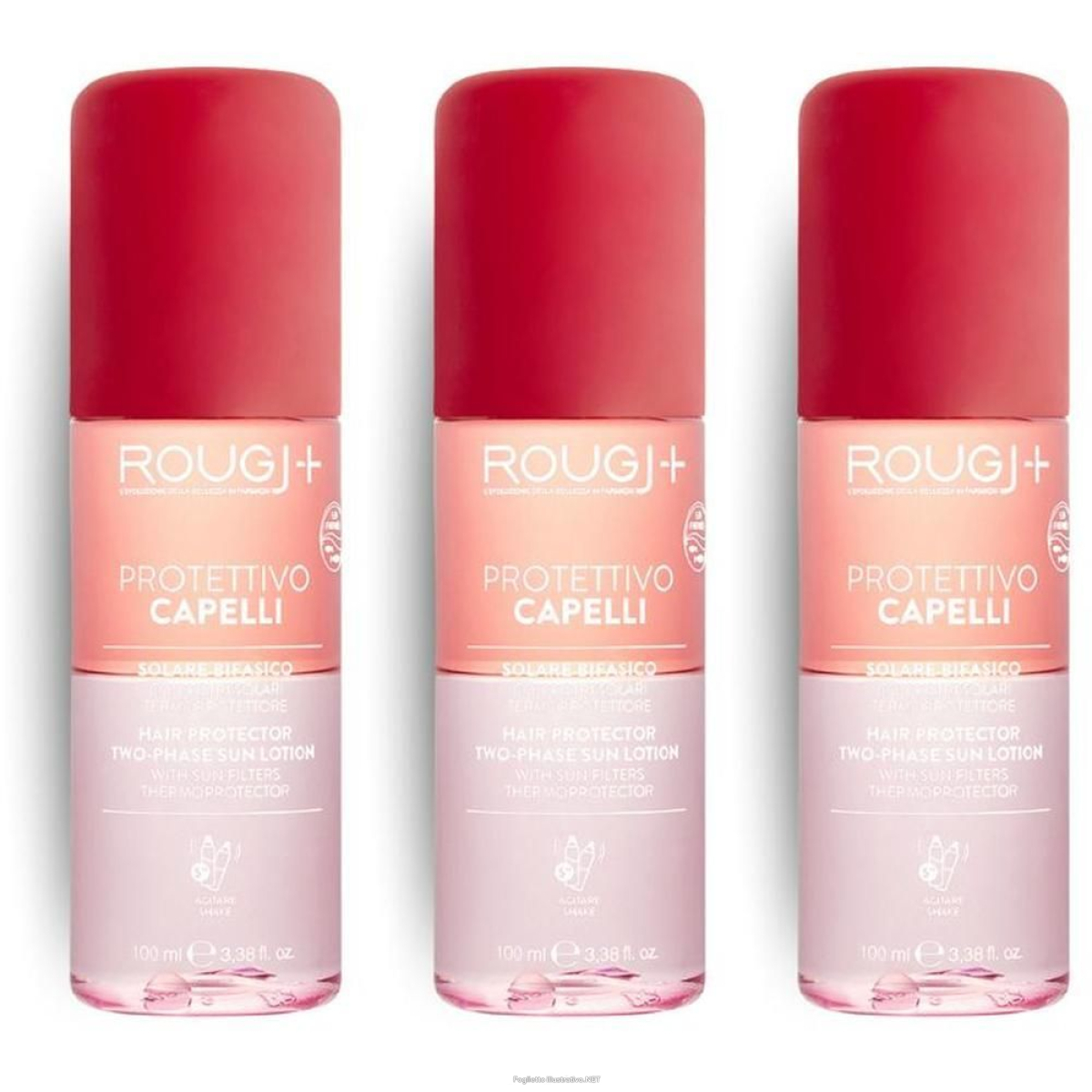 Cerca Offerte di rougj solare bifasico protettivo capelli 3x100 ml e acquista online