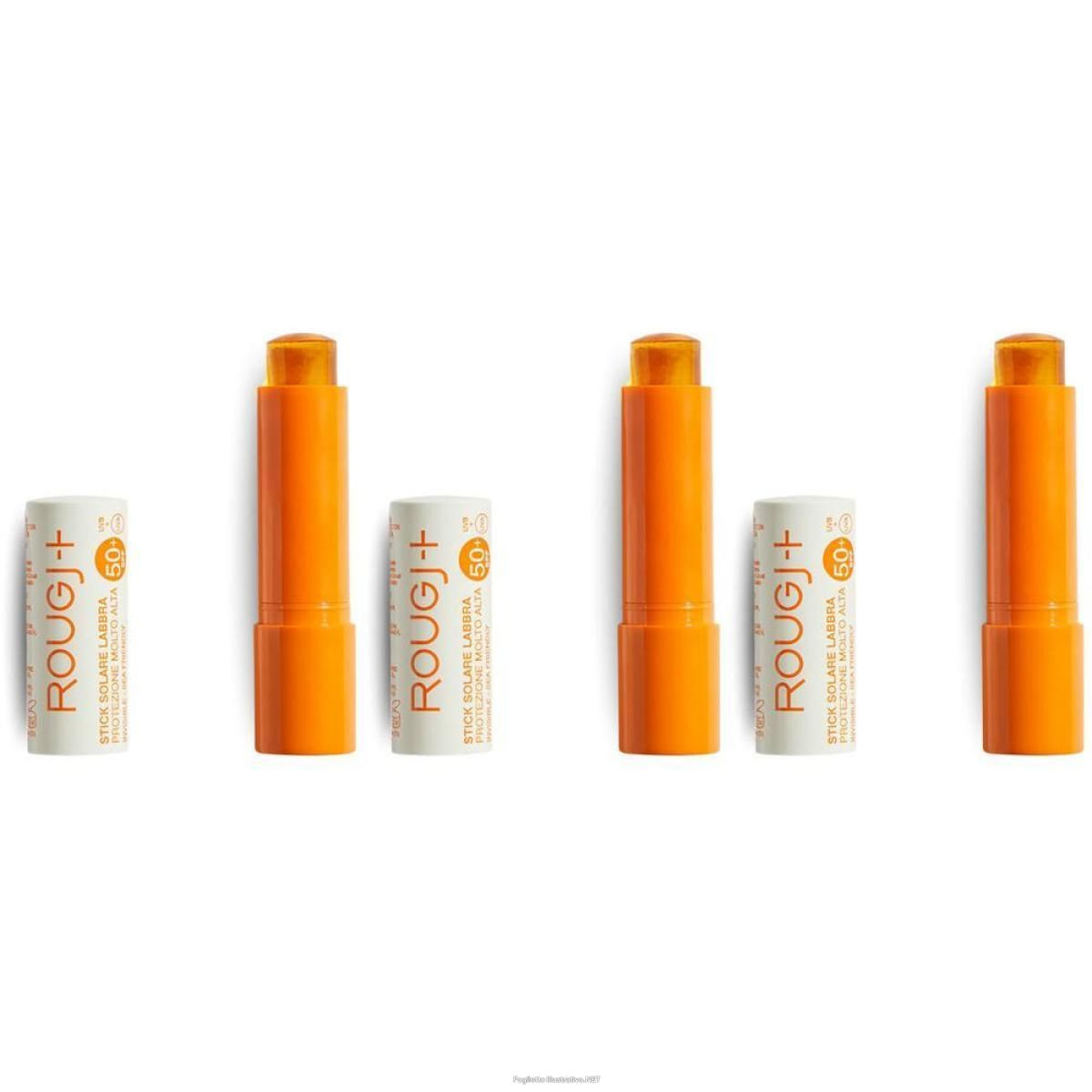 Cerca Offerte di rougj stick solare labbra sensibili spf50+ 3x1 st e acquista online