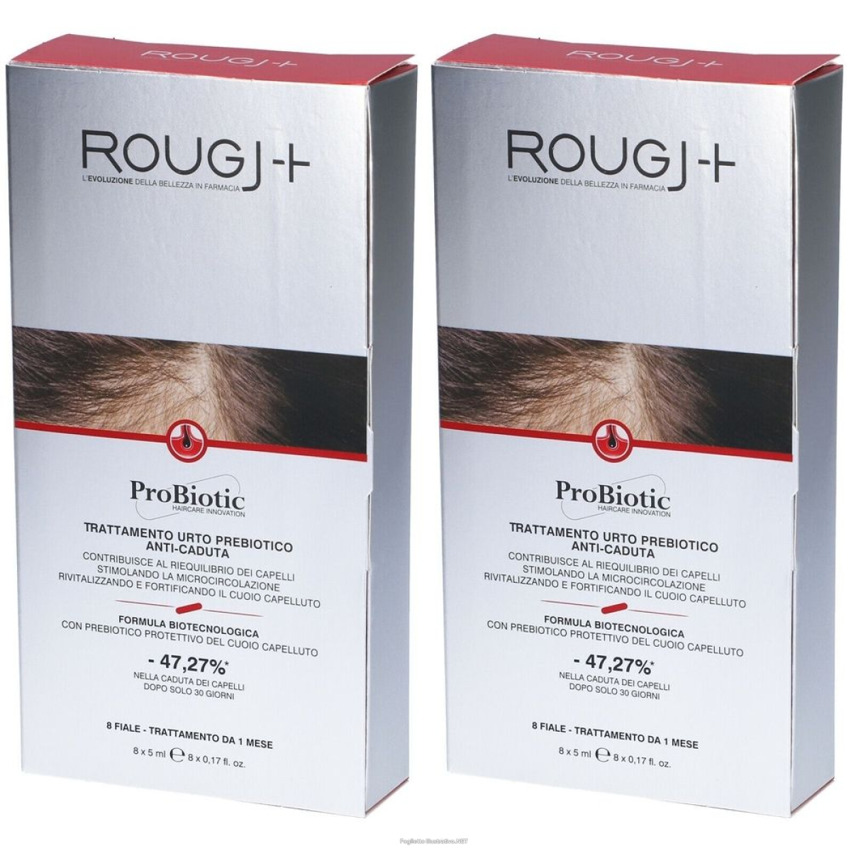 Cerca Offerte di rougj+ trattamento urto anti-caduta capelli a base di prebiotici set d e acquista online