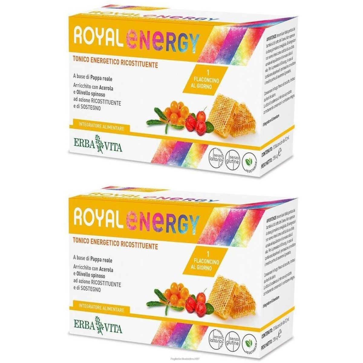 Cerca Offerte di royal energy 10 flaconcini 2x10x12 ml bevibili e acquista online