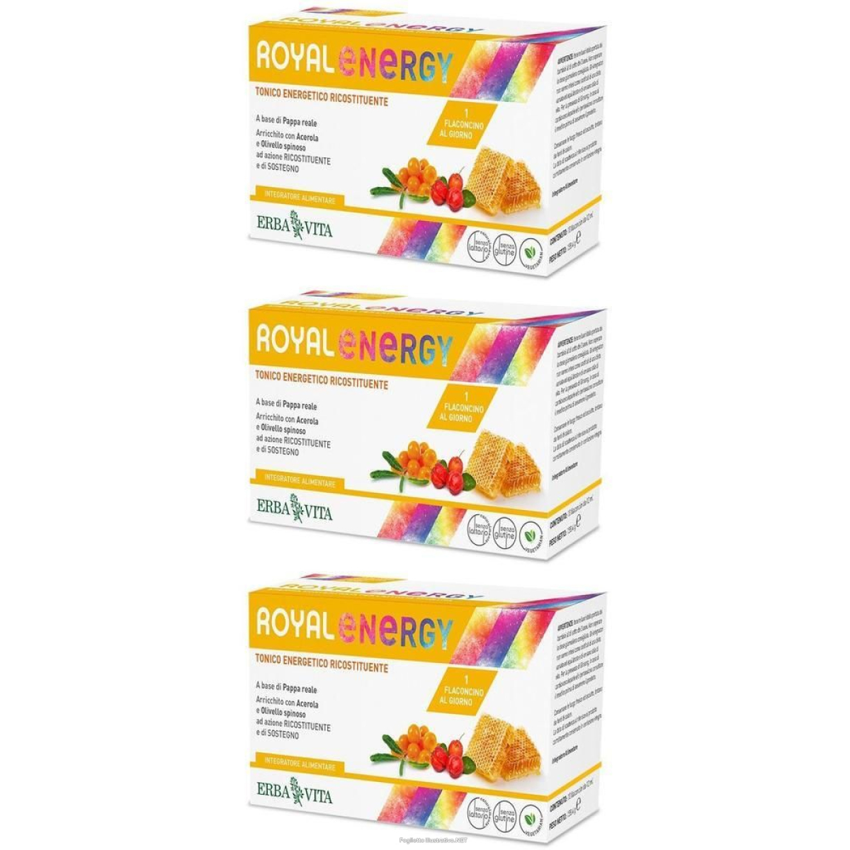 Cerca Offerte di royal energy 10 flaconcini 3x10x12 ml bevibili e acquista online