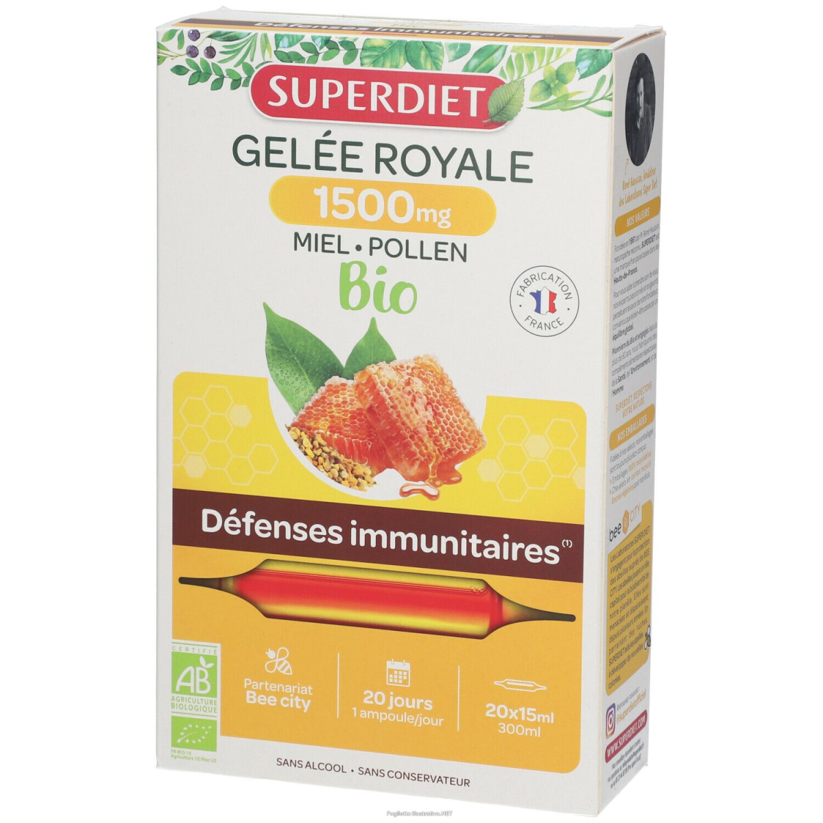 Cerca Offerte di royal jelly bio 20x15 ml flaconcini bevibili e acquista online