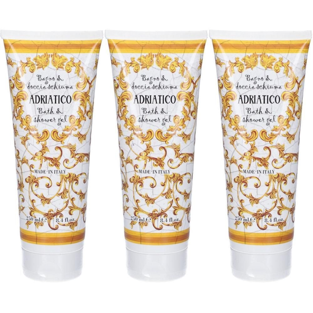 Cerca Offerte di Rudy docciaschiuma adriatico delicato ambra e gelsomino 3x250 ml e acquista online