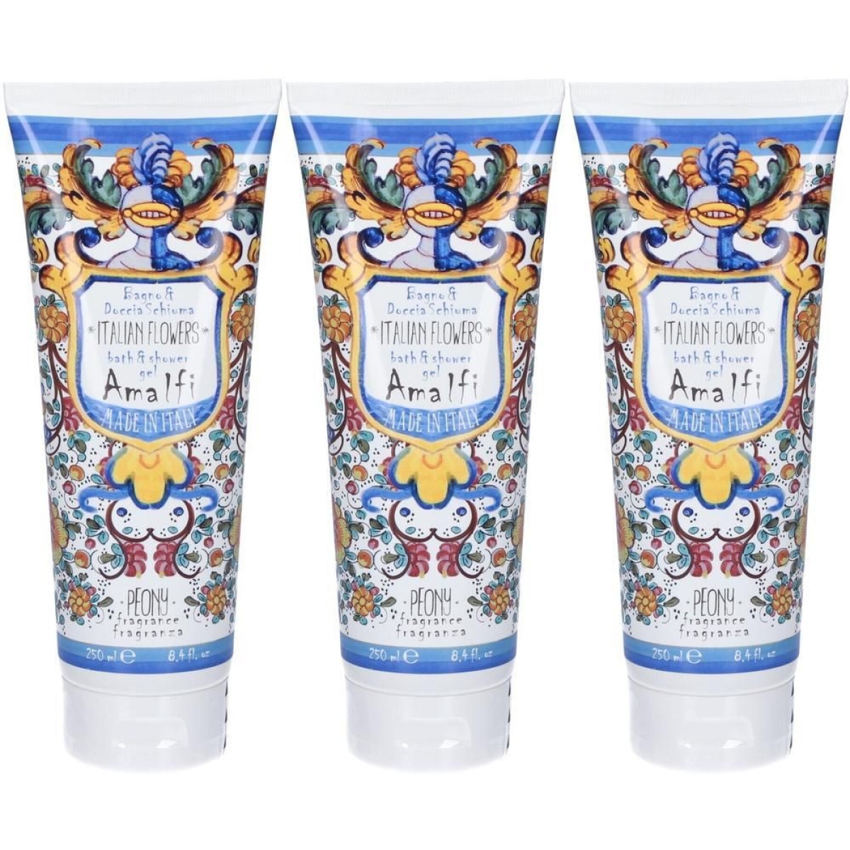 Cerca Offerte di Rudy docciaschiuma amalfi fico nero e rosa bianca 3x250 ml e acquista online